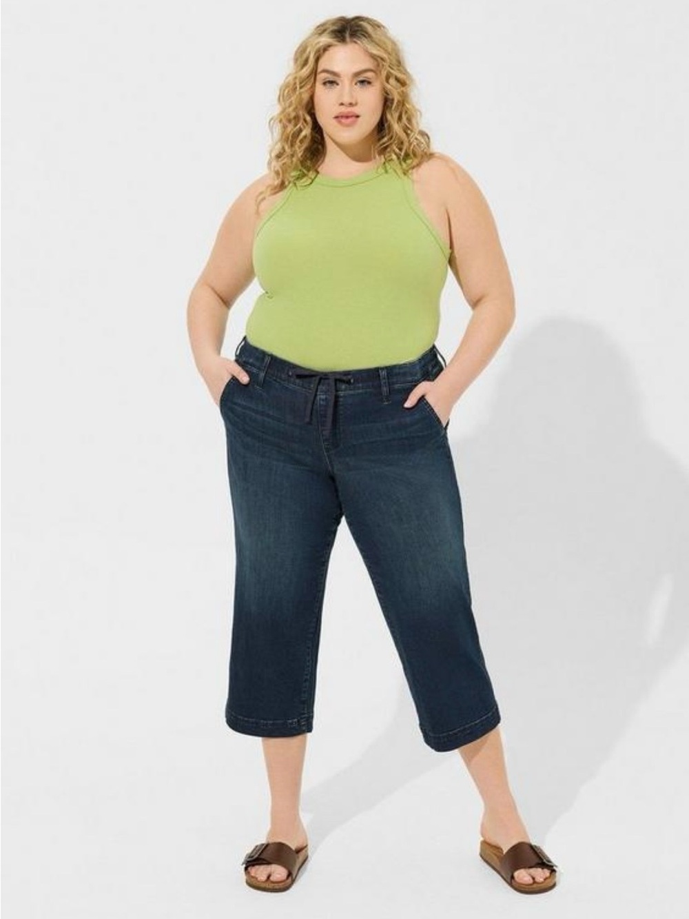 TORRID Super Soft Rib High Neck Tank NWT SIZE L/12